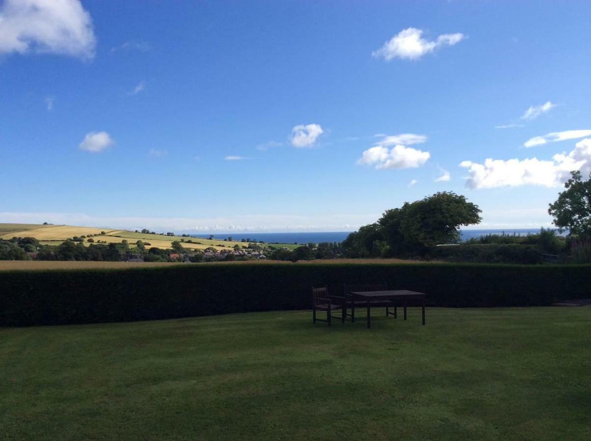 Templehall Cottage Coldingham Bagian luar foto